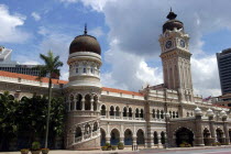 Sultan Abdul Samad Building with clocktower which houses the Supreme Court