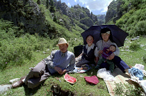 Family Picnic near the outskirts of town