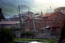 Early morning view of the town