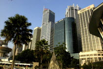 Skyscrapers and HSBC tower