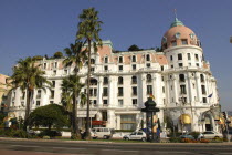 Hotel Negresco on the Promenade des Anglais