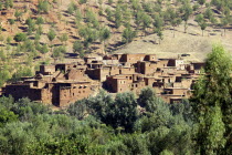 Small group of village houses