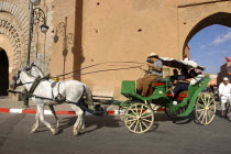 Horse drawn cart