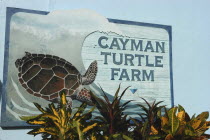 Cayman Turtle Farm sign