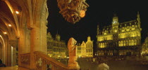 The Grand Place at night