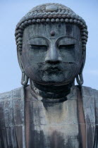 Head of the Daibutsu aka Great Buddha statue dating from 1252