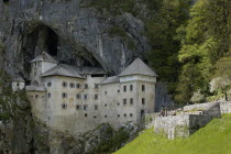16th Century castle built half way up 123M high cliff