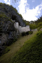 16th Century castle built half way up 123M high cliff