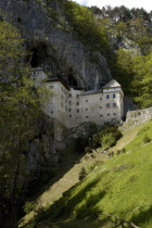 16th Century castle built half way up 123M high cliff