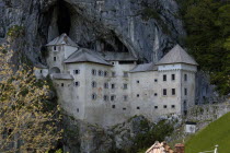 16th Century castle built half way up 123M high cliff