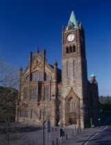 The Guild Hall. Neo Gothic style facade of the civic and cultural centre