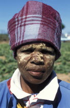 Portrait of an agricultural farm worker at Mooiberg fruit and vegetable farm