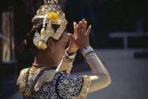 Female temple dancer