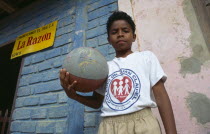 Boy with ball