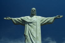Corcovado statue of Christ The Redeemer with outstretched arms