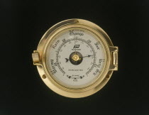 Brass ships barometer