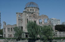The A Bomb Dome ruins at the epicentre of the explosion