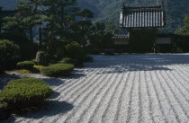 Zen garden in Mantokuji templ near the city of Obama