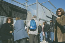 World Trade Center  crowds at Ground ZeroCentre WTC 9/11