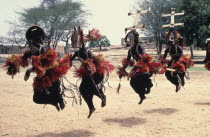 Dogon masked dancers