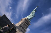 USA, New York, Liberty Island, Statue of liberty.