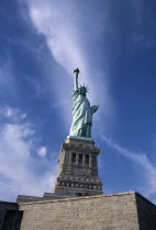 USA, New York, Liberty Island, Statue of liberty.