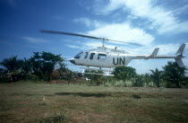 UN Jet Ranger CV4 helicopter.