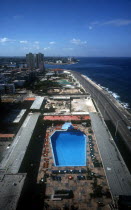 Seafront & hotel swimming pool
