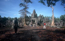 Bayon temple ruins