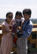 Portrait of a one child family
