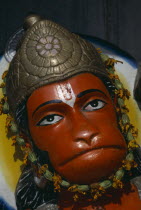 Statue of Hindu monkey god Hanuman