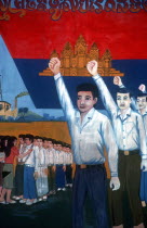 Political poster pre Khmer Rouge era