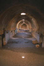 Roman cisterns under the AgoraPtolemais Tolmeita African Libiya Libyan Middle East North Africa History Northern