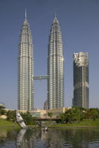 The Petronas Towers.