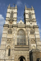 Westminster Abbey west front towers