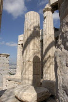 Ruined columns of the AcropolisParthenon.