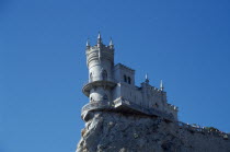 Cliff top folly built by German oil magnate in the 1900s.