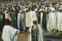 Muslim crowds gathered for Fete Foumban to mark the end of Ramadan.Moslem