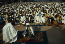 Muslim crowds gathered for Fete Foumban to mark the end of Ramadan.