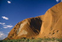 Part view of Ayers Rock.