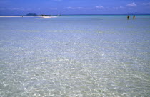 Pee Pee Island village hotel Beach with shallow water & sand bar