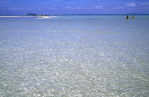 Pee Pee Island village hotel Beach with shallow water & sand bar