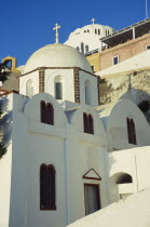Thira. Domed ChurchFira Santorini