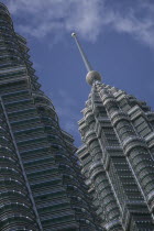 Detail of the Petronis Towers.  SkyscrapersArchitectureIconTrave