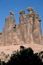 The Three Gossips rock formation