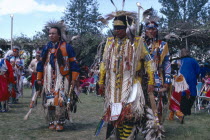 Hobbema and Blackfoot Native American Indian Leaders at Pow Wow Edmonton AlbertaCanadian North America Canadian North America