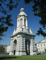 Trinity College campanile built in 1853 by Sir Charles LanyonEire Republic Ireland