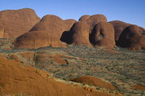 The Olgas or Katatjuta  meaning many heads