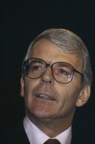 Portrait of John Major at a Party Conference in 1994