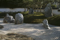 Zen rock garden